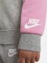 Nike Peuterset met top met ronde hals en broek Grijs - Thumbnail 4