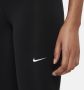 Nike Pro 365 7 8-legging met mesh vlak en hoge taille voor dames Zwart - Thumbnail 5
