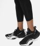 Nike Pro 365 7 8-legging met mesh vlak en hoge taille voor dames Zwart - Thumbnail 6