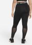 Nike Pro 365 Dameslegging (Plus Size) Zwart - Thumbnail 2