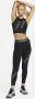 Nike Pro 7 8-legging met halfhoge taille en graphic voor dames Zwart - Thumbnail 5