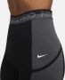 Nike Pro 7 8-trainingslegging met zakken en hoge taille voor dames Zwart - Thumbnail 3