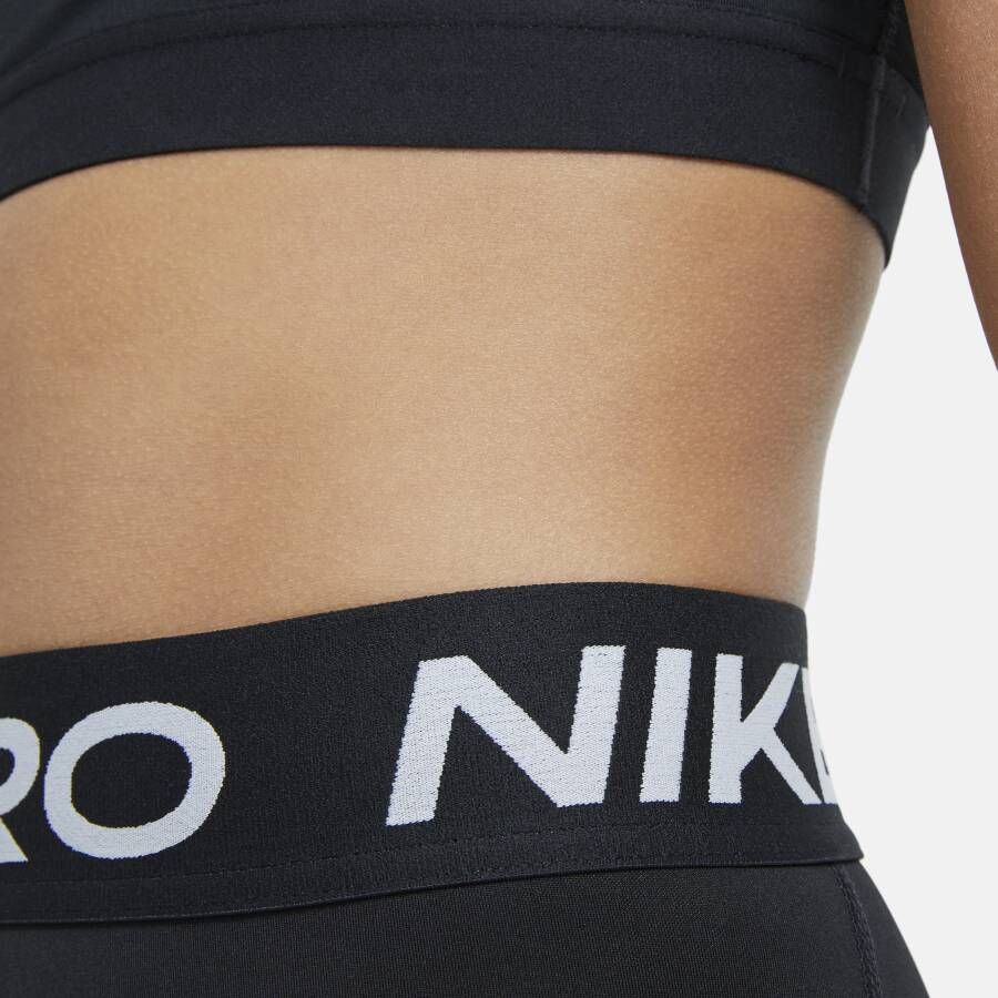 Nike Pro Caprilegging voor meisjes Zwart