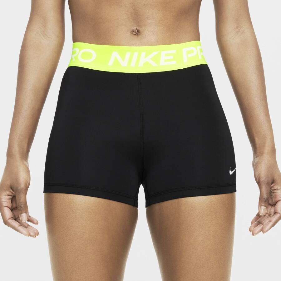 Nike Pro Damesshorts van 7 5 cm Zwart