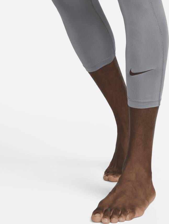 Nike Pro Dri-FIT 3 4-fitnesstights voor heren Grijs - Foto 3