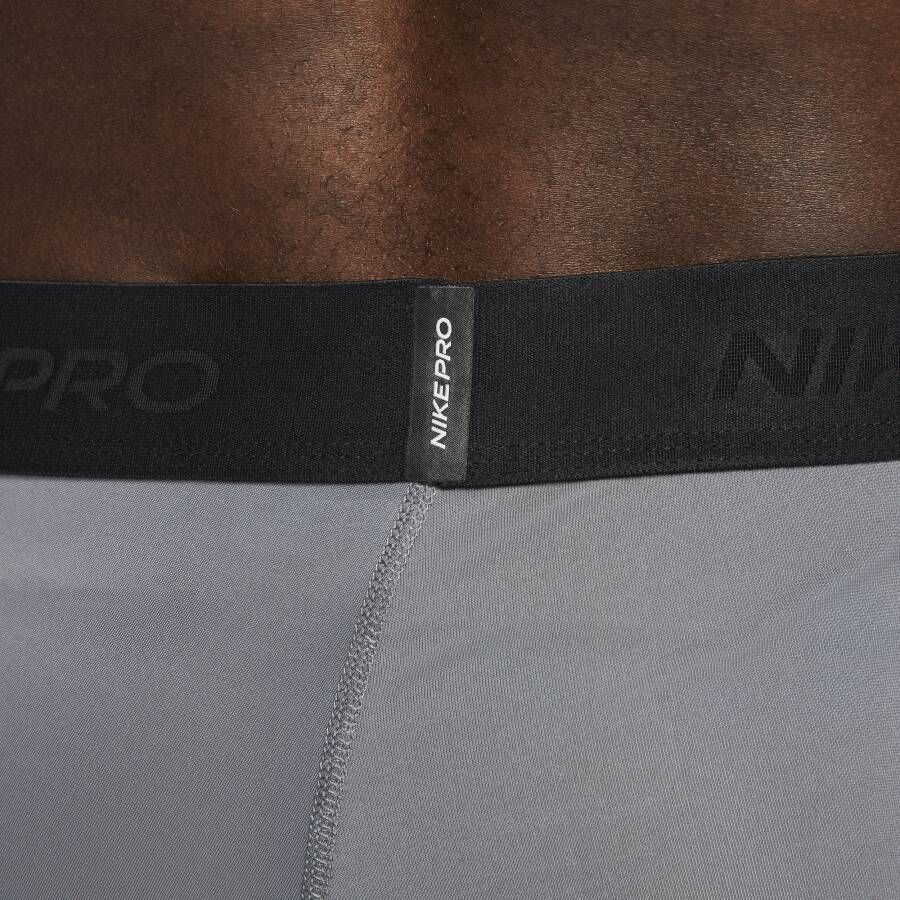 Nike Pro Dri-FIT 3 4-fitnesstights voor heren Grijs - Foto 4
