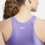Nike Pro Dri-FIT cropped tanktop voor dames Paars - Thumbnail 5