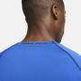 Nike Pro Dri-FIT Herentop met lange mouwen en strakke pasvorm Blauw - Thumbnail 6