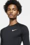 Nike Pro Dri-FIT Herentop met lange mouwen en strakke pasvorm Zwart - Thumbnail 4