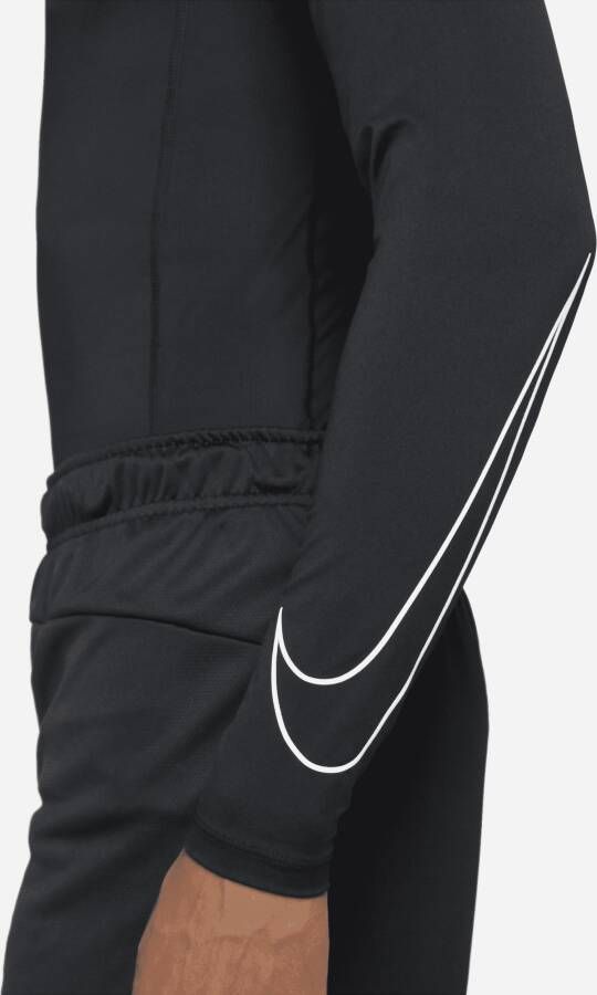 Nike Pro Dri-FIT Herentop met lange mouwen en strakke pasvorm Zwart