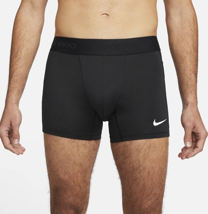 Nike Pro Dri-FIT shorts met binnenbroek voor heren Zwart