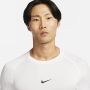 Nike Pro Dri-FIT strakke fitnesstop met korte mouwen voor heren Wit - Thumbnail 3