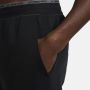Nike Dri-FIT fitnessbroek van fleece voor heren Zwart - Thumbnail 3
