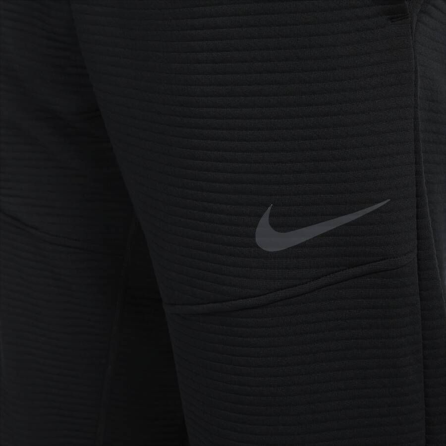 Nike Dri-FIT fitnessbroek van fleece voor heren Zwart
