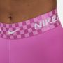 Nike Pro Lange trainingslegging met graphic en halfhoge taille voor dames Roze - Thumbnail 6