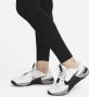 Nike Pro Lange trainingslegging met graphic en halfhoge taille voor dames Zwart - Thumbnail 4