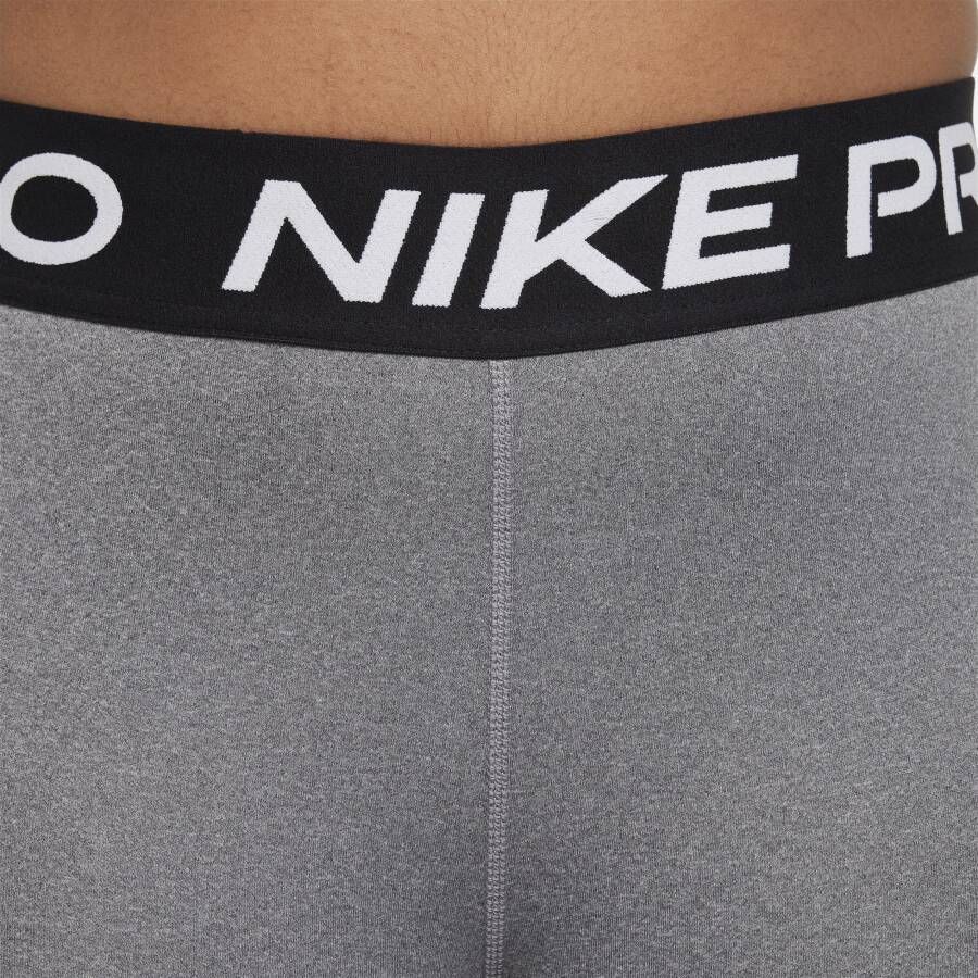 Nike Pro Dri-FIT legging voor meisjes (Ruimere maten) Grijs