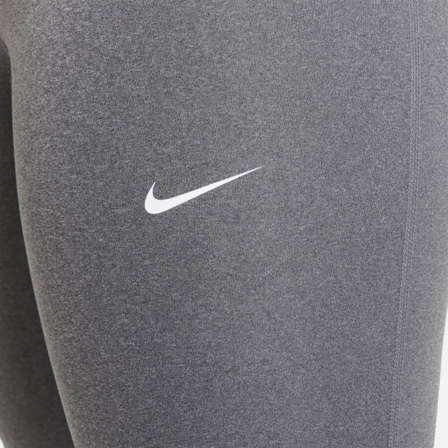 Nike Pro Dri-FIT legging voor meisjes (Ruimere maten) Grijs