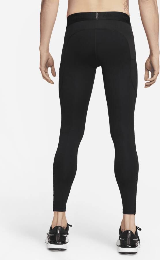 Nike Pro Warm Herentights Zwart - Foto 2