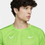 Nike Rafa Challenger Dri-FIT tennistop met korte mouwen voor heren Groen - Thumbnail 3