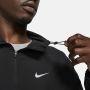 Nike Miler Repel hardloopjack voor heren Zwart - Thumbnail 6