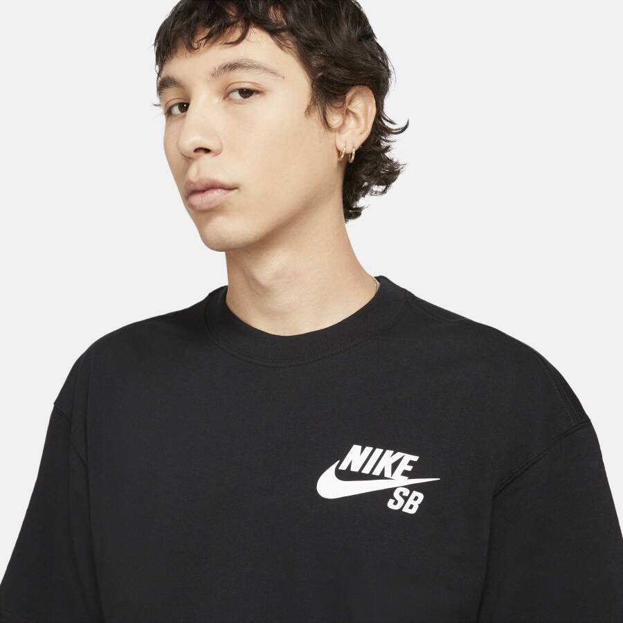 Nike SB Skateshirt met logo Zwart