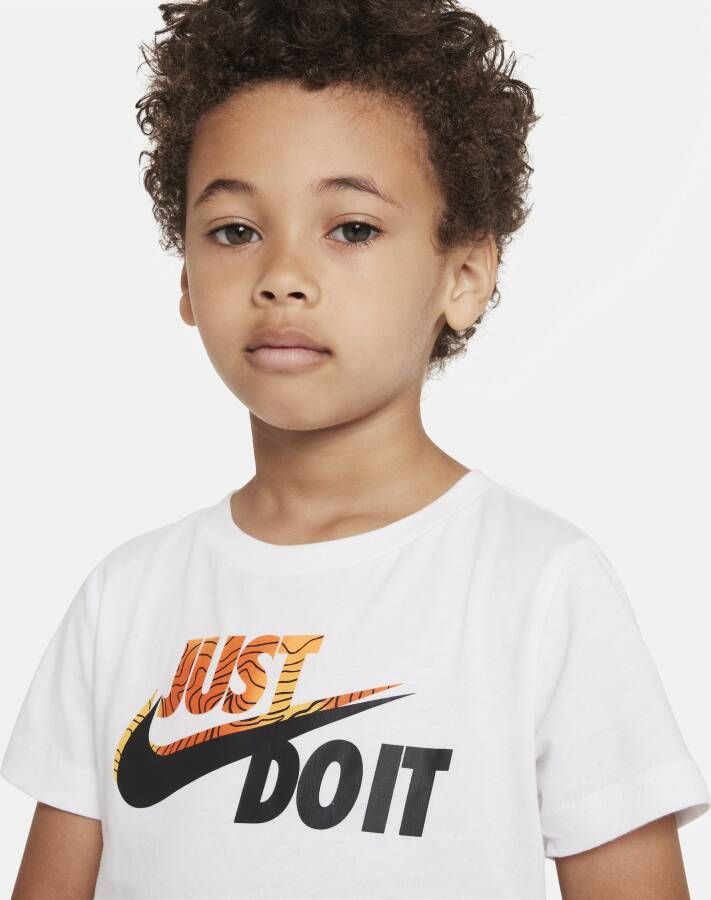 Nike Set met T-shirt en shorts voor peuters Oranje