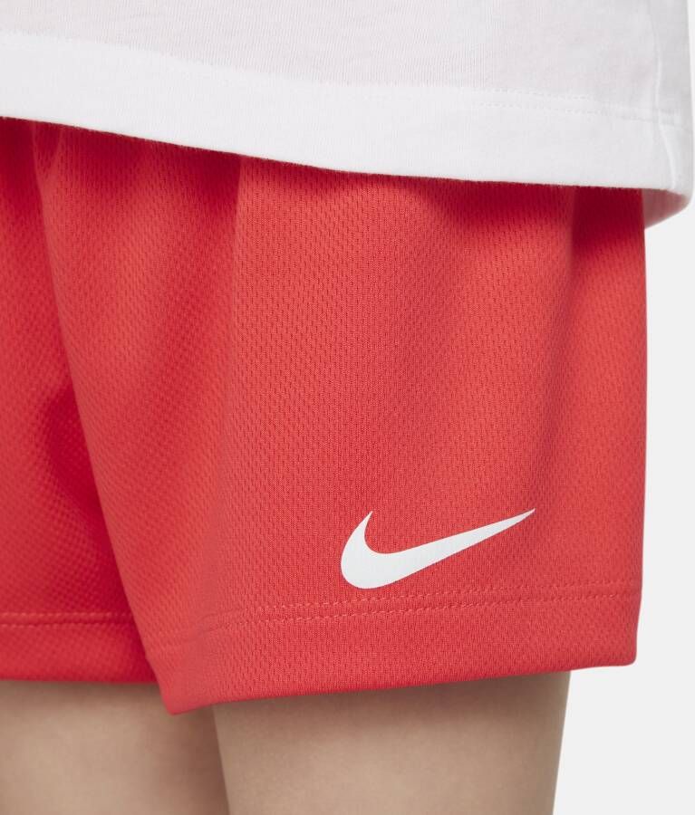 Nike Set met T-shirt en shorts voor peuters Rood