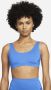Nike Sneakerkini Bikinitop met diepe hals Blauw - Thumbnail 5