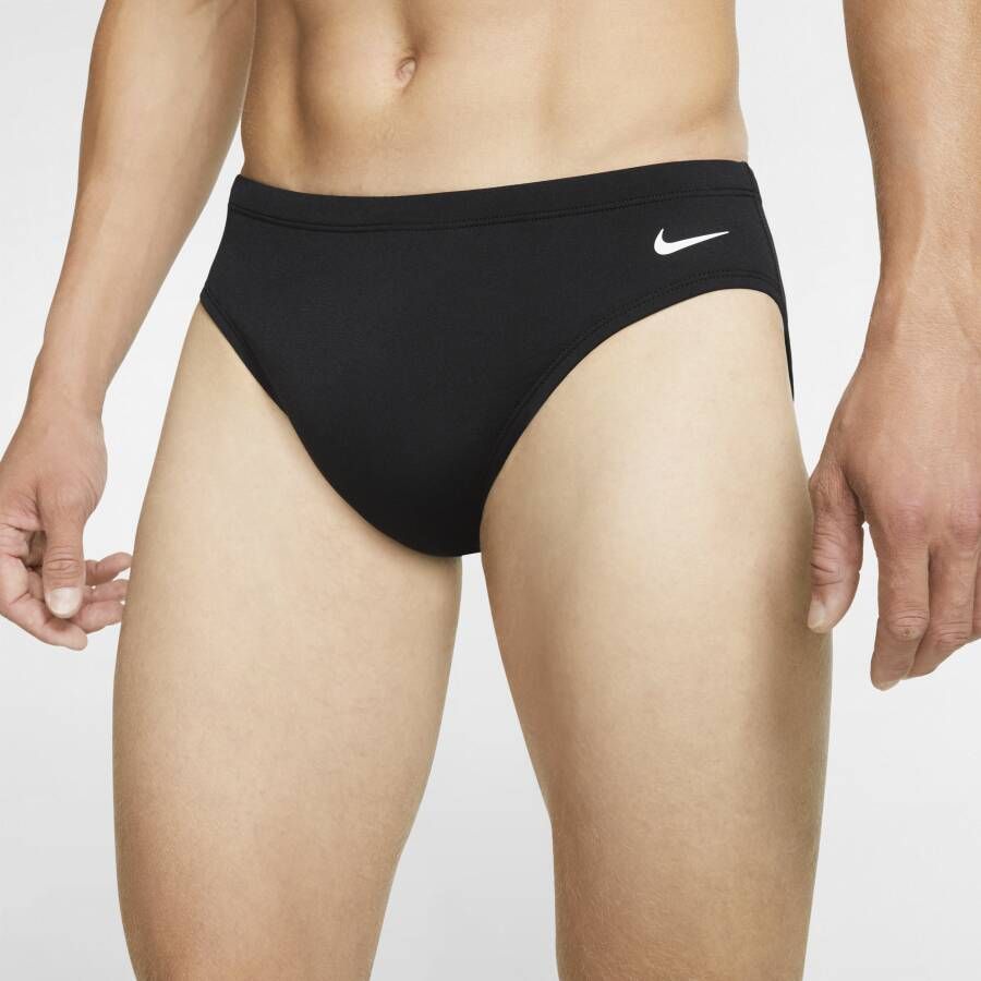 Nike Solid zwembroek voor heren Zwart - Foto 2