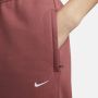 Nike Solo Swoosh Fleecebroek voor dames Rood - Thumbnail 3