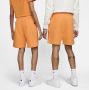 Nike Solo Swoosh Fleeceshorts Oranje - Thumbnail 2