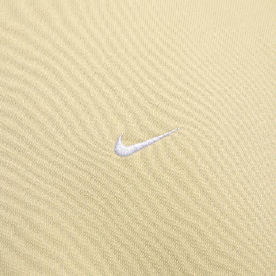 Nike Solo Swoosh Fleecetop met ronde hals voor heren Bruin