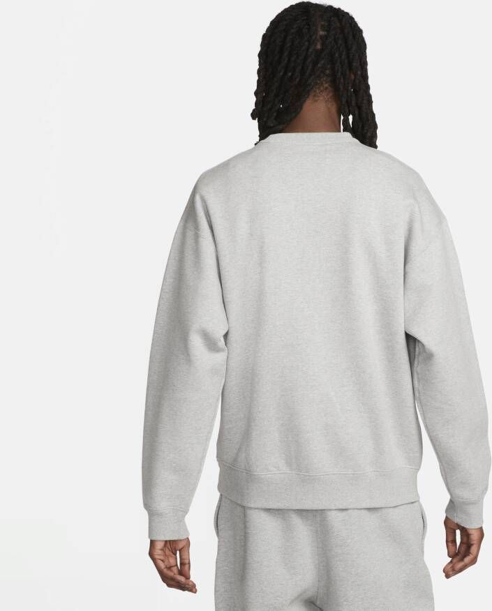 Nike Solo Swoosh Fleecetop met ronde hals voor heren Grijs - Foto 2