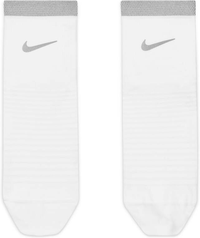 Nike Spark Lightweight Enkelsokken voor hardlopen Wit