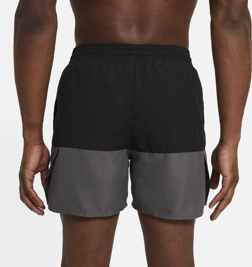 Nike Split Zwembroek voor heren (13 cm) Zwart - Foto 3