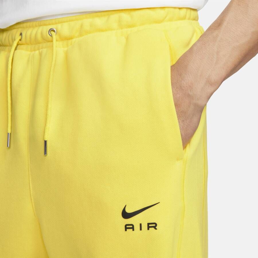 Nike Sportswear Air Herenbroek van sweatstof Geel