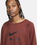 Nike Sportswear Air French Terry Crew Sweaters Kleding oxen brown black maat: XL beschikbare maaten:S M XL - Thumbnail 2