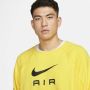 Nike Sportswear Air Herentop van sweatstof met ronde hals Geel - Thumbnail 4