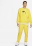 Nike Sportswear Air Herentop van sweatstof met ronde hals Geel - Thumbnail 5