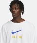 Nike Lichtgewicht Crewneck Sweatshirt Air French Terry White Heren - Thumbnail 3