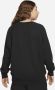 Nike Sportswear Air Herentop van sweatstof met ronde hals Zwart - Thumbnail 2