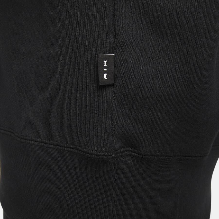 Nike Sportswear Air Herentop van sweatstof met ronde hals Zwart