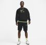 Nike Sportswear Air Herentop van sweatstof met ronde hals Zwart - Thumbnail 5