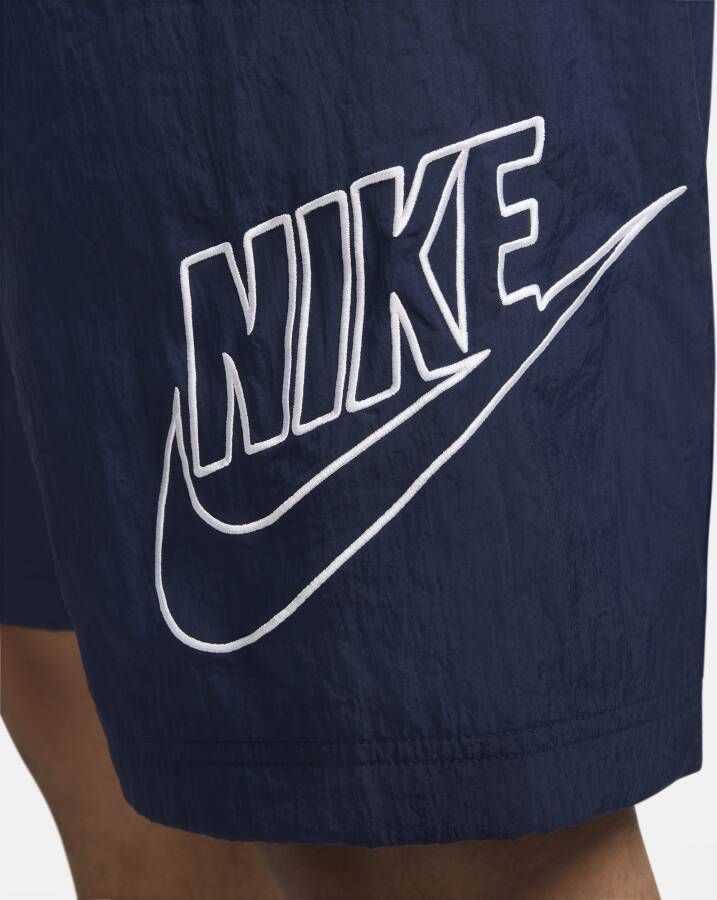 Nike Sportswear Alumni Geweven flowshorts voor heren Blauw
