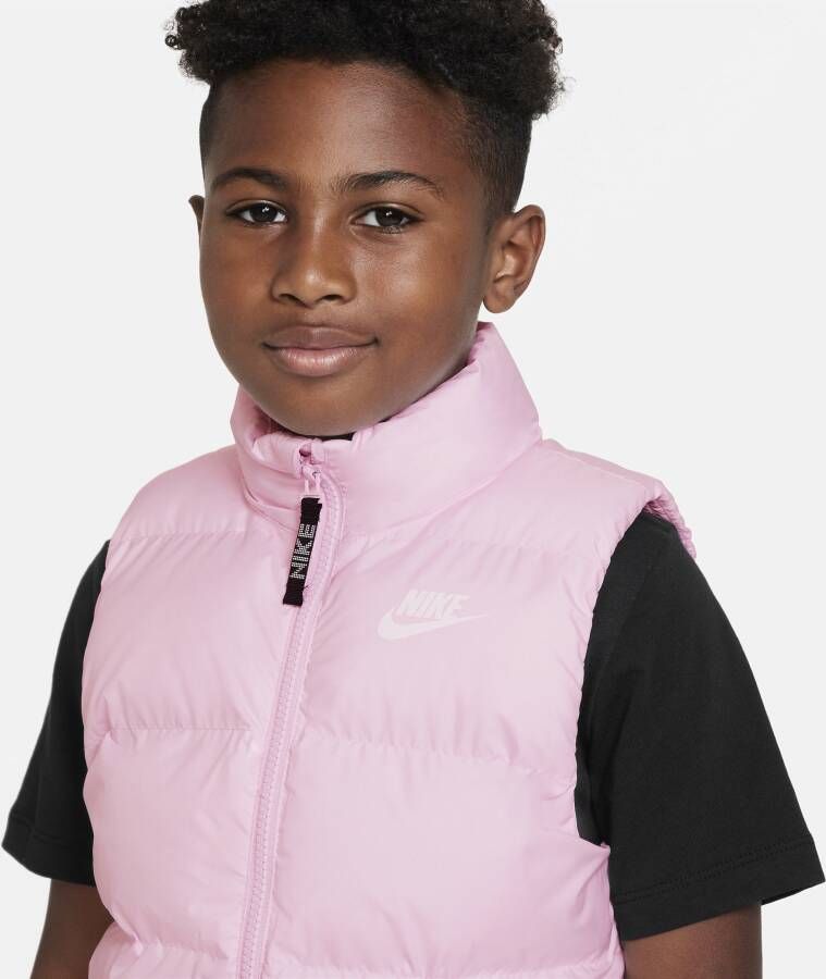 Nike Sportswear Bodywarmer met synthetische vulling voor kids Roze