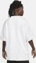 Nike Sportswear Circa Sweatstof herentop met korte mouwen Wit - Thumbnail 4
