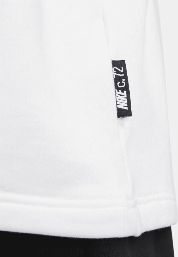 Nike Sportswear Circa Sweatstof herentop met korte mouwen Wit