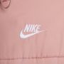 Nike Sportswear Classic Puffer Therma-FIT ruimvallend damesjack met capuchon Roze - Thumbnail 4