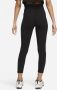 Nike Sportswear Classic 7 8-legging met hoge taille voor dames Zwart - Thumbnail 3